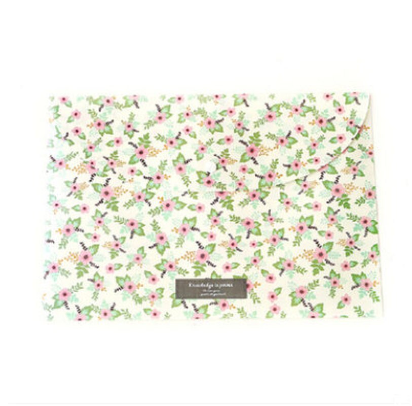 Durable Ordner Snap Floral Datei Tasche Papier A4 Schule Schreibwaren Büro Liefert