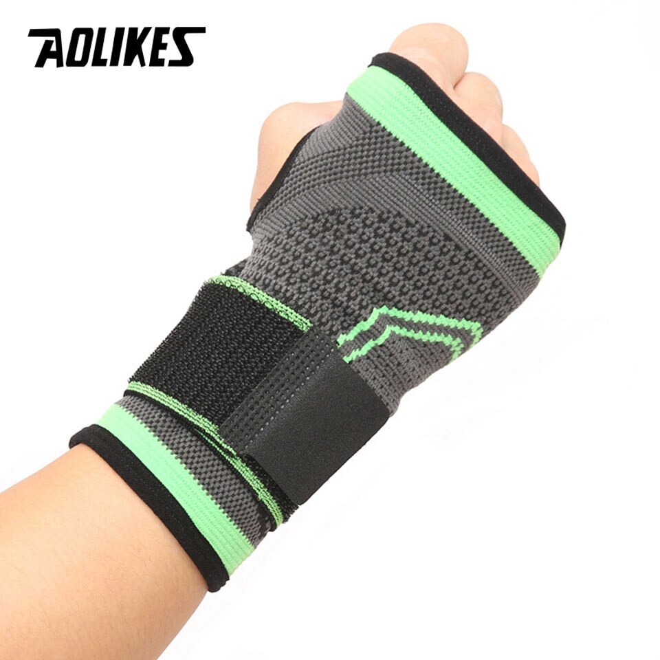 Aolikes 1 stück sport-schutzausrüstung box-handbandagen + gewichtheber-bandage handgelenkstütze