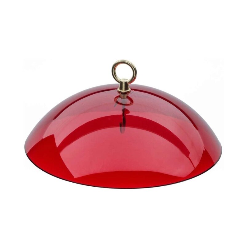 Bird Feeder Weather Guard Ant Moat for Outdoors Hummingbird Feeders Dome Cover Plastic Baffle Preventing Rain &amp; Snow 10": R