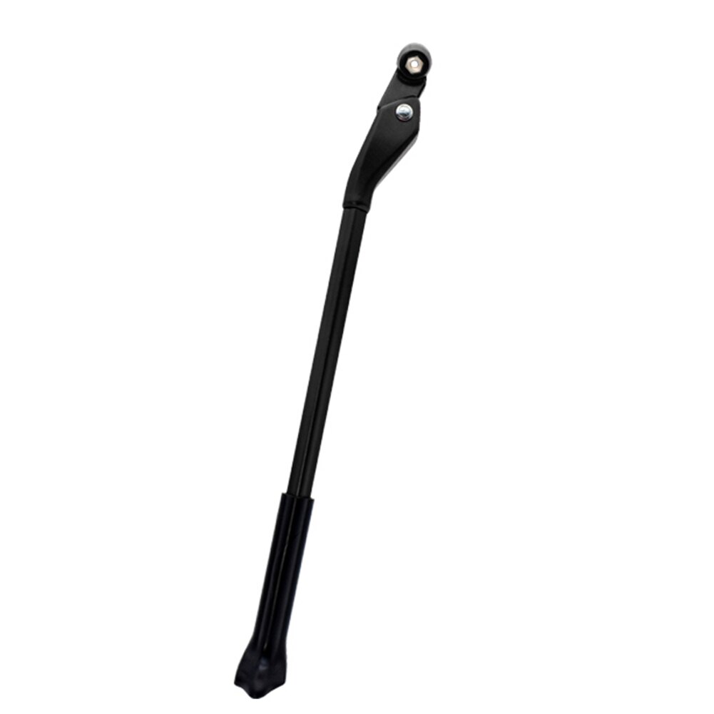 Säädettävä pyörän teline parkkiteline mtb pyörän jalkateline polkupyörän teline pysäköintiteline maastopyörän tarvikkeet: Musta