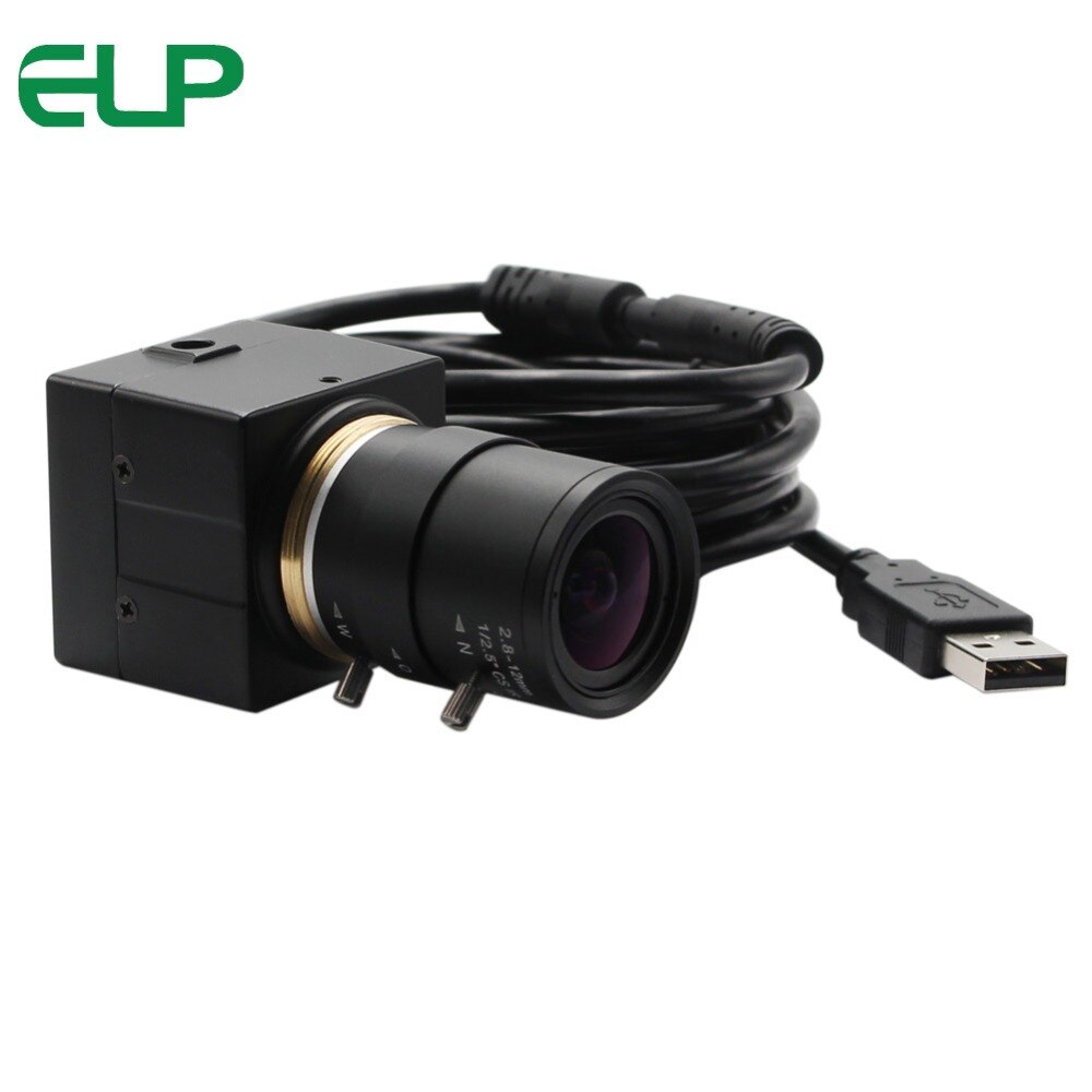 2MP Full Hd Webcam Cmos OV2710 Hoge Snelheid 30fps/60fps/120fps Zwart En Wit Monochroom 2.8-12mm Varifocale Lens Usb Camera Uvc