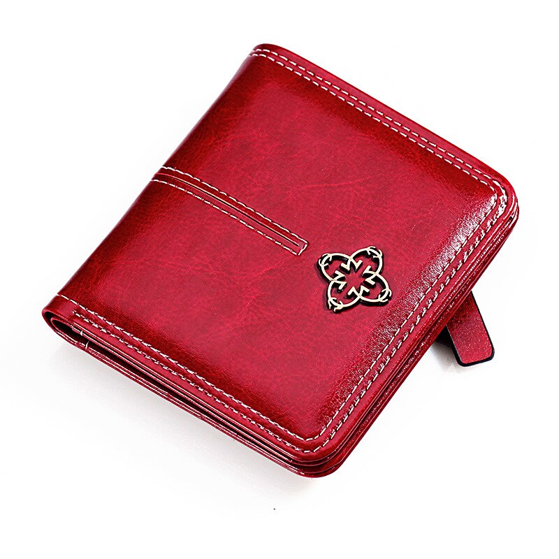 Vrouwen Portefeuilles Kleine Pu Lederen Vintage Rits Portemonnee Brand Dames Credit Bank Card Case Bag Holder