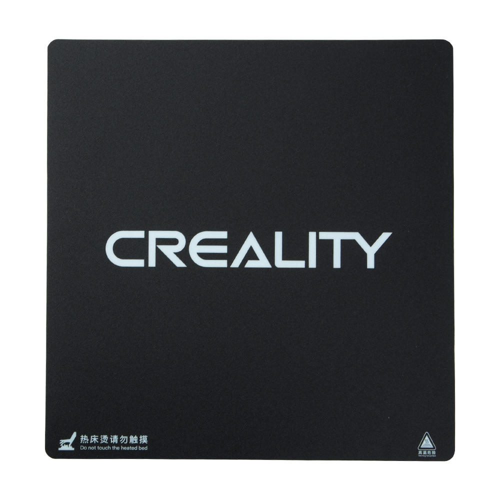 Creality 310 x 320/410 x 410/470*470/510 x 510 x 1mm frostet heatbed platformklistermærke til cr -10s pro  v2 v3 cr-10 max  s4 s5 3d printer