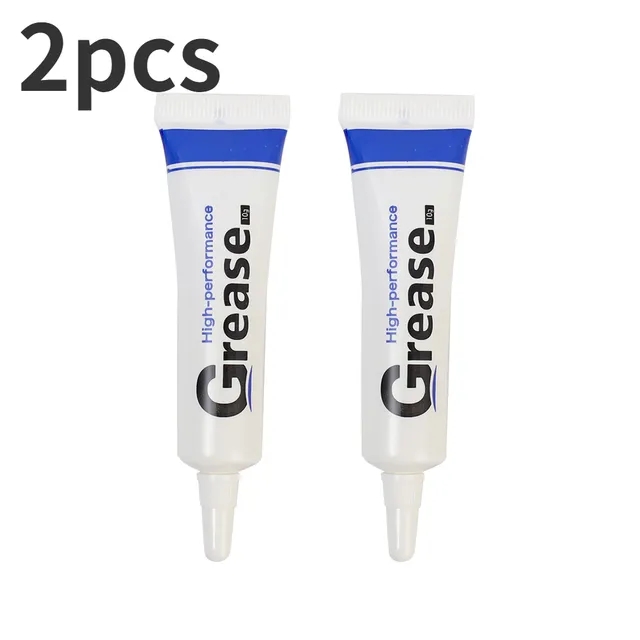 Graisse pour chaîne d'engrenage de roulement 10g, graisse pour engrenages de machines professionnelles, huile pour roulements, lubrifiant pour roues de vélo, graisse en plastique et Silicone: Orange