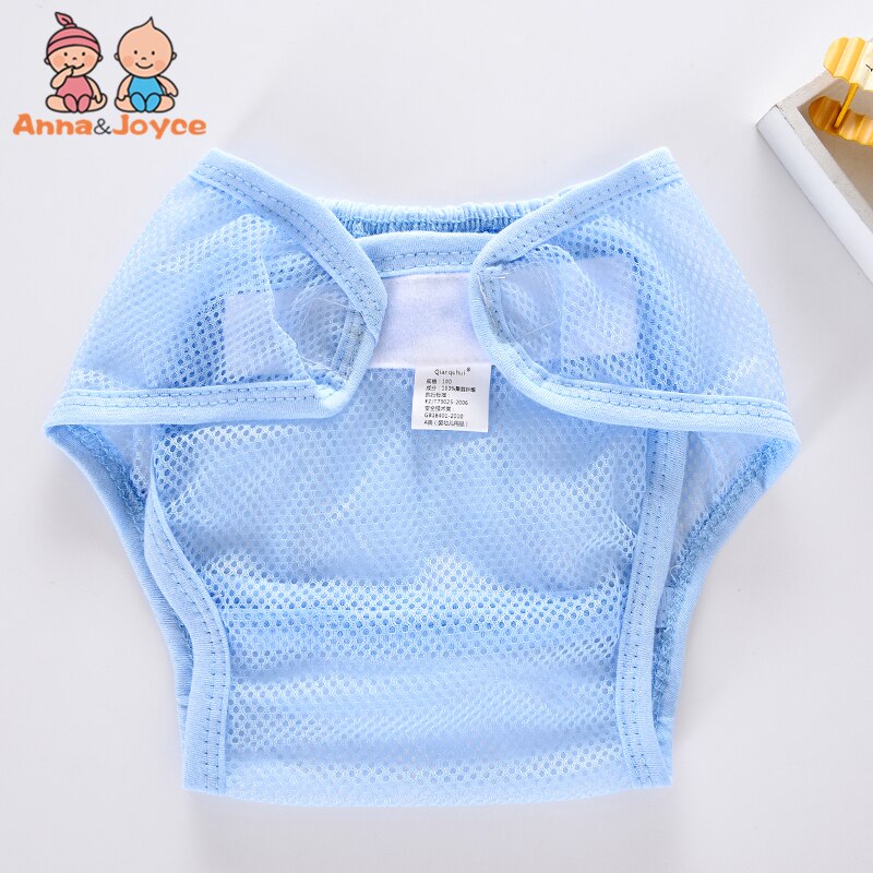 2 teil/los Baby Windeln Mehrweg Windeln Tuch Windel Waschbar Mesh Tasche Windel Sommer Atmungs Windeln size80/90/100