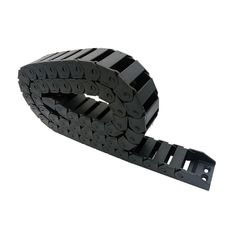 JFLO 15x30 1M 100cm 40" Bridge Non Open Plastic Drag Chain Cable Drag Chain Wire Carrier With Connector For CNC