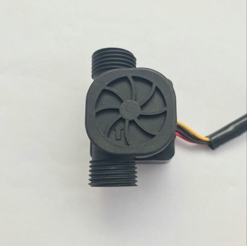 USN-HS21TAT Ultisolar Hall Effect Flow Sensor Water 1-30L/min G1/2&quot; with NTC50K Temperature Sensor Repeat Error 1%