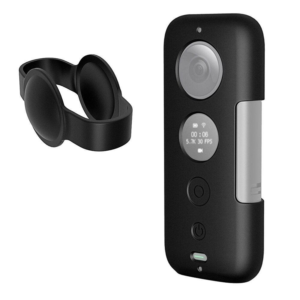 Funda para Insta360 One X, funda protectora, funda de silicona, funda Insta 360 a prueba de arañazos, funda protectora para Insta360 One X, accesorios