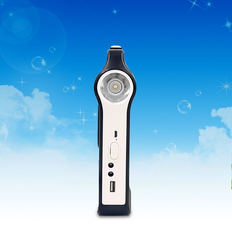 Draagbare Zonne-energie Bank 2400 Mah Kleine Handige Mobiele Power Voor Smartphone Scheermes Kleine Ventilator Usb Opladen Poorten Externe Char