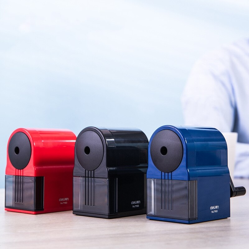 DELI Adjustable Rotary Pencil Sharpener for Differ... – Vicedeal