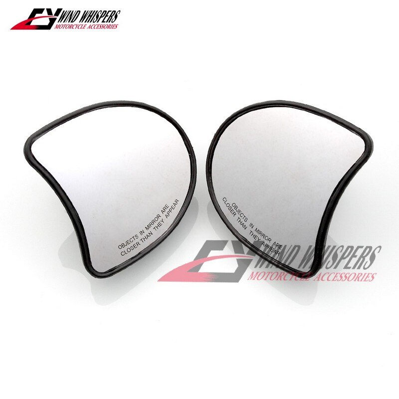 Noir 10mm carénage montage aile moto rétroviseurs pour Harley Davidson Street Glide FLHX FLHTCU 1996