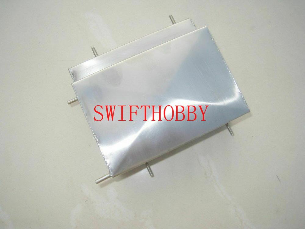 900cc Middle Stainless Steel 140*125*68mm Pro Fuel Tank for RC Boat