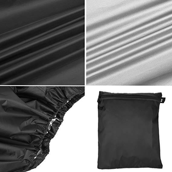 Waterdichte Bbq Cover Grill Cover Anti Dust Regen Gas Houtskool Elektrische Barbeque Tuin Grill Bescherming Outdoor 4 Maten Black Blk