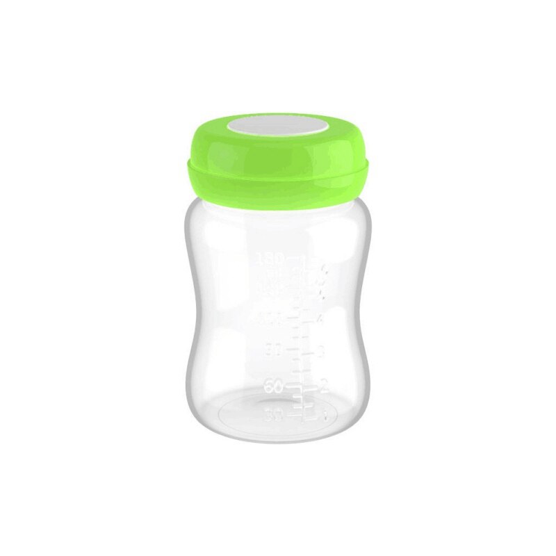 180ML Wide Caliber Breast Milk Storage Bottle Fresh-keeping Bottle Leak-proof Septa Refrigerated Storage Bottle: G