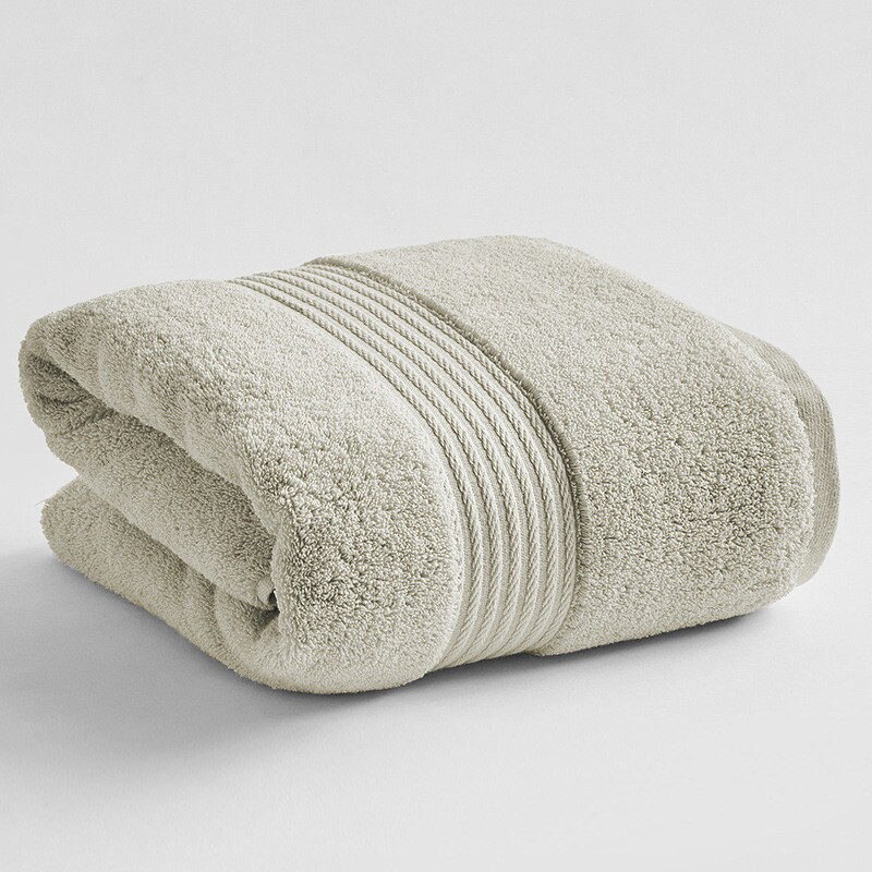 80*150cm asciugamano da bagno in cotone grande decorazione del bagno toalhas de banho asciugamani per capelli per la casa asciugamani da bagno ad asciugatura rapida per adulti: Beige