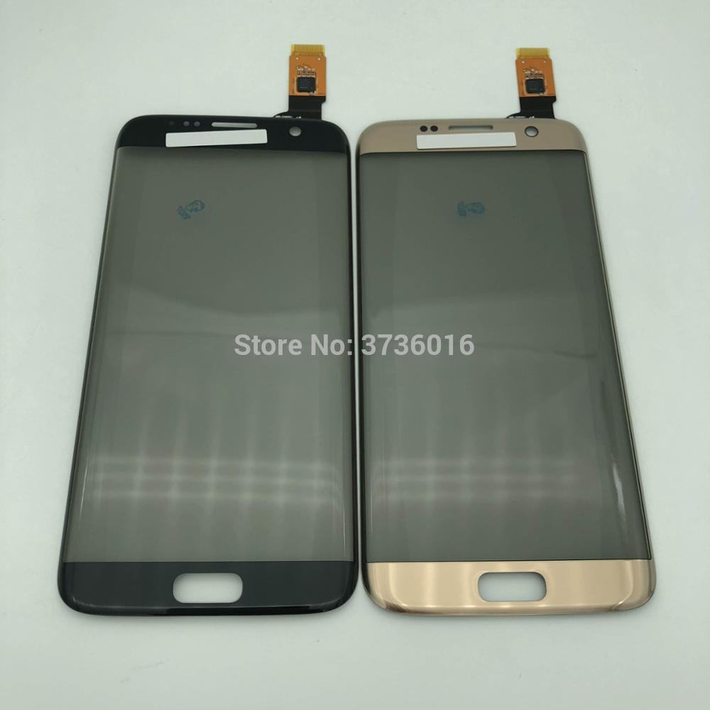 For Samsung S7 edge Touch Screen Polarizer Replacement Parts glass with touch with polarizer for Galaxy G935 lcd touch screen