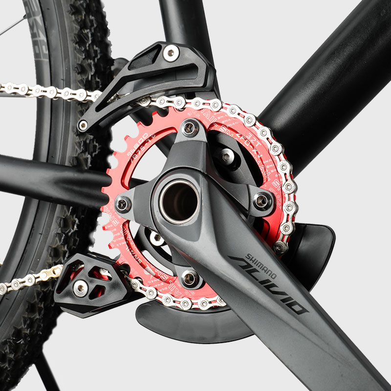 Guide de chaîne de vélo, capteur de chute, ISCG 03 ISCG 05 BB, support de vélo vtt, roue à chaîne 1 vitesse 32-38T, 1x système, plaque de protection de plateau