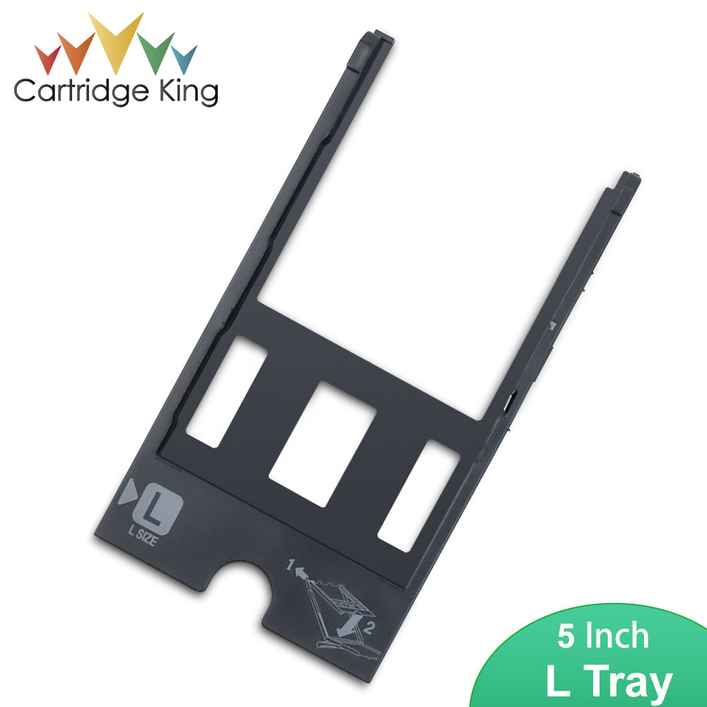 Bandeja de entrada de papel para impresora Canon Selphy CP1300, CP1200, CP910, CP900, CP810, 5 pulgadas, 6 pulgadas, tamaño de la tarjeta de impresora fotográfica: 5 Inch L Tray