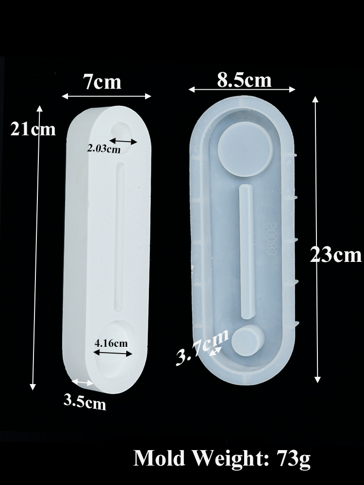 Candelabro de mariposa, molde de silicona de cemento, portavelas artesanal, adorno, molde de yeso, soporte para velas, moldes de resina artesanales, decoración del hogar: Chocolate