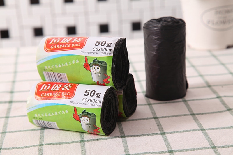 50*60cm 50pcs/1*roll Garbage Bags Storage Bag For Home Waste Trash Bags