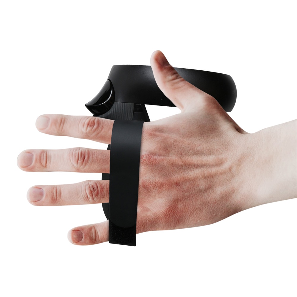 2pcs Non-slip Straps Adjustable Knuckle Wrist Band for Oculus Quest / Rift S T VR Touch Controller Grip Spare Parts