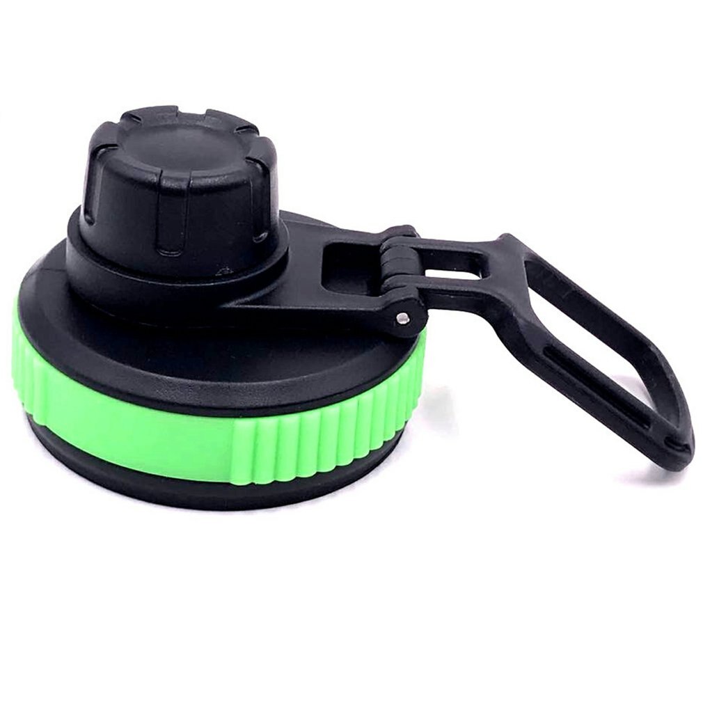 For Hydro Flask Bottle Straw Flip Lid Cap Replacement Lid for Wide Mouth Water Bottle Outdoor Portable Plastic Bottle: green