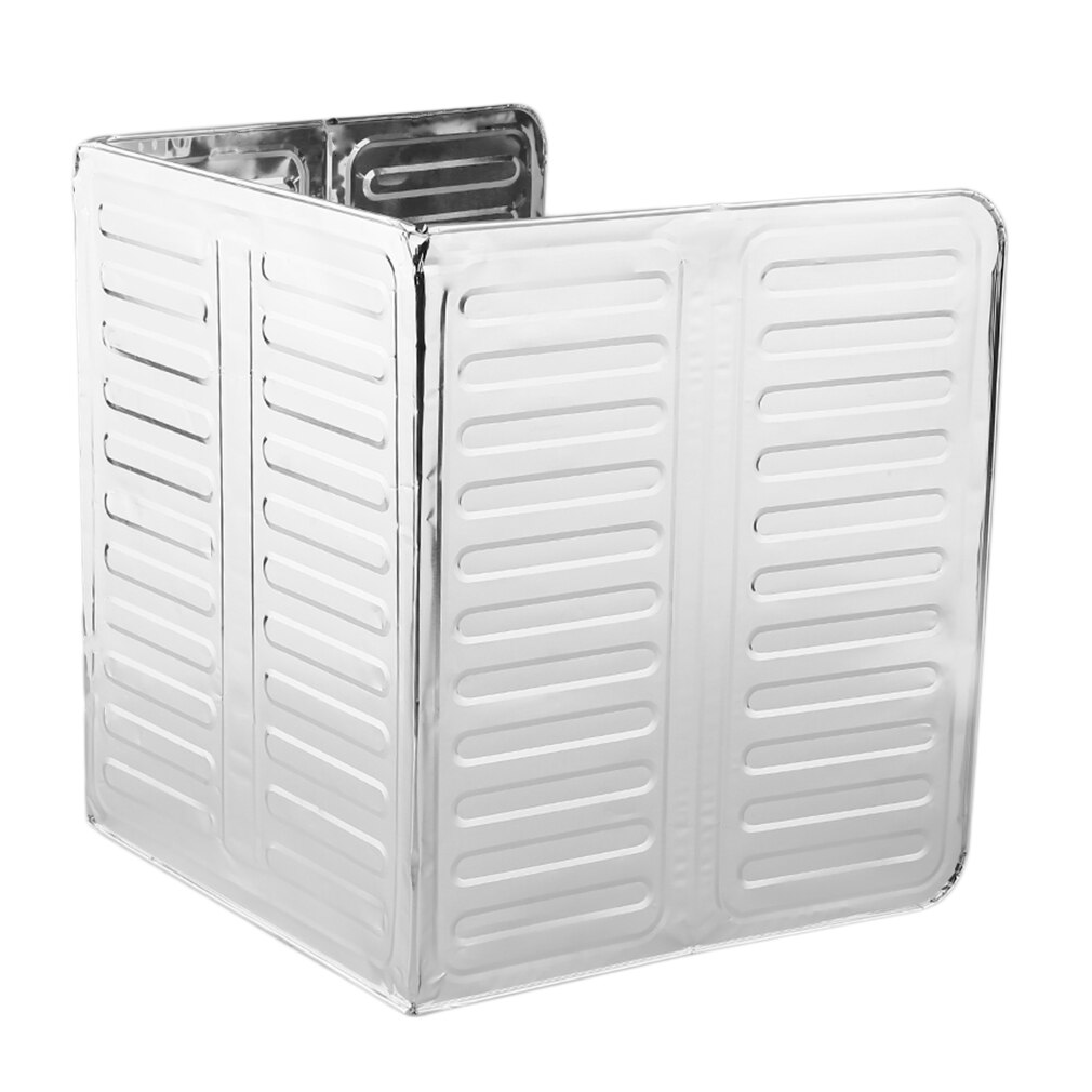 84X32.5cm Keuken Aluminiumfolie Koken Koekenpan Olie Splash Screen Cover Anti Splatter Shield Guard Olie Divider