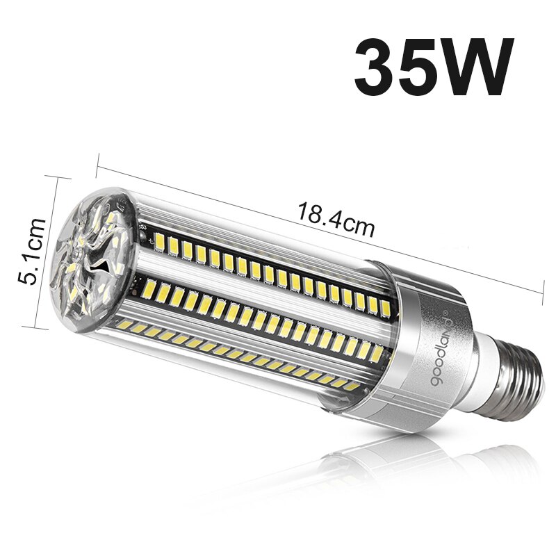 Super Bright LED E27 Corn Bulb 25W-200W LED Lamp 110V 220V LED Bulb E39 E40 Big Power For Outdoor Playground Warehouse Lighting: 35W / E40 Lamp Base