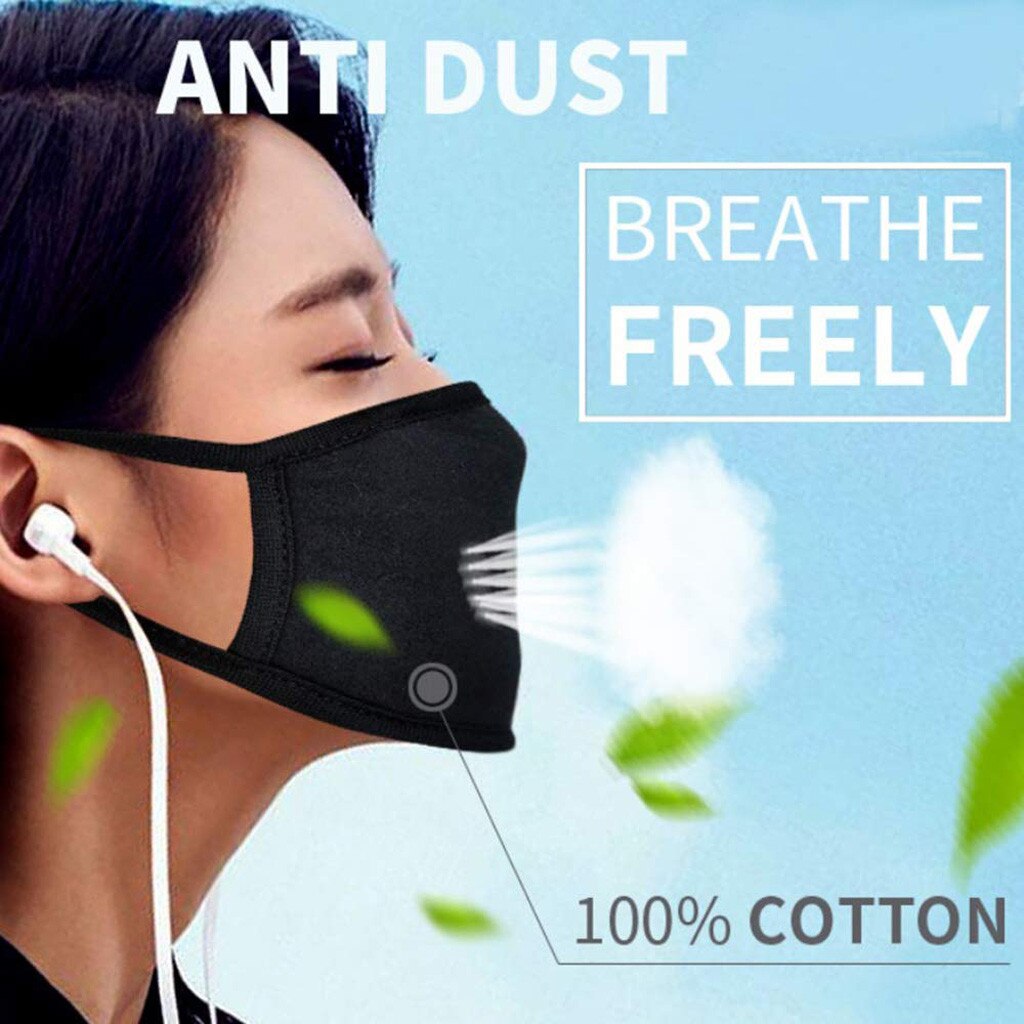 #40 4 Pcs Outdoor Fietsen Herbruikbare Stofdicht Masker Stofmasker Winddicht Mistig Haze Vervuiling Respirato Mascara Faciais Klacht