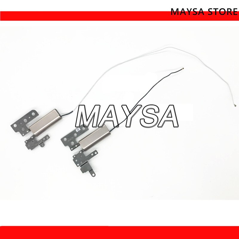 Lcd hængsler til lenovo yoga 710 710-14 isk  dc33001 tm 90 dc33001 tma 0 gylden farve laptop lcd hængsler