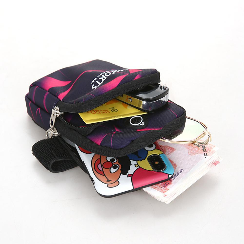 Pinshang Unisex Mobiele Telefoon Arm Bag Nylon Running Outdoor Sport Mobiele Telefoon Pols Zak