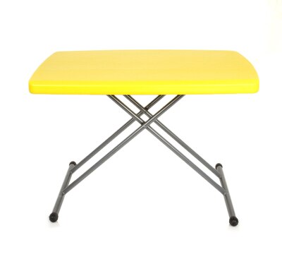Simple Folding Dining Table Household Tables Plastic Folding Tables: yellow
