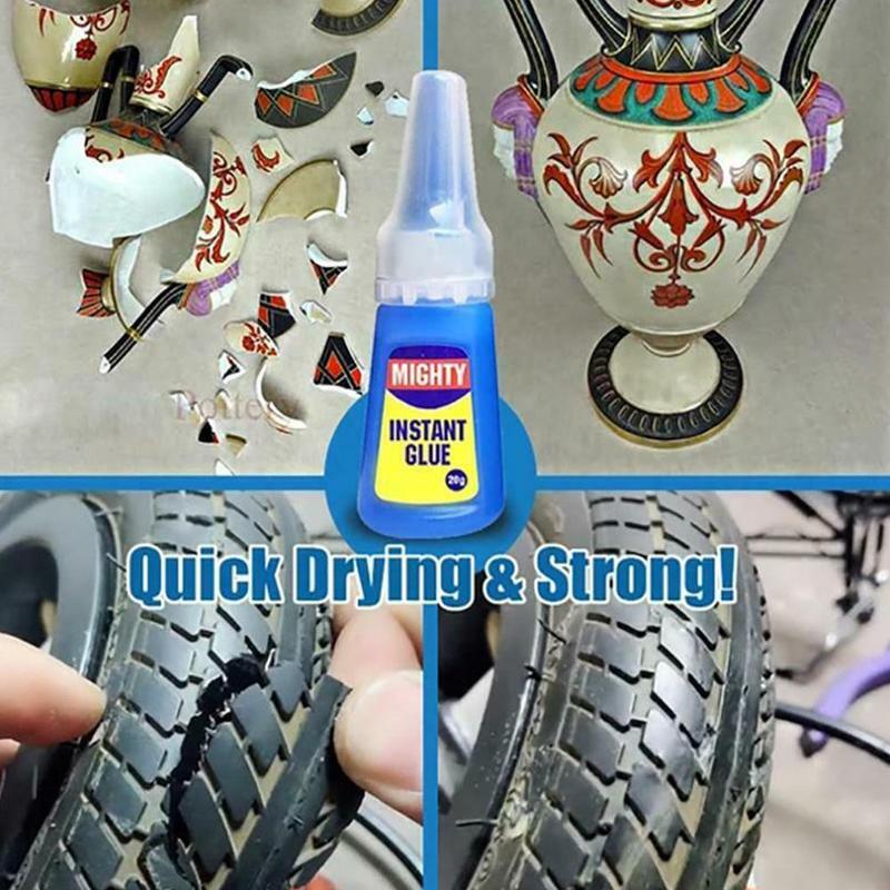 1 Uds pegamento instantáneo fuerte pegamento rápido adhesivo rápido madera más fuerte Super productos arte multiusos pegamento hecho a mano G4A9