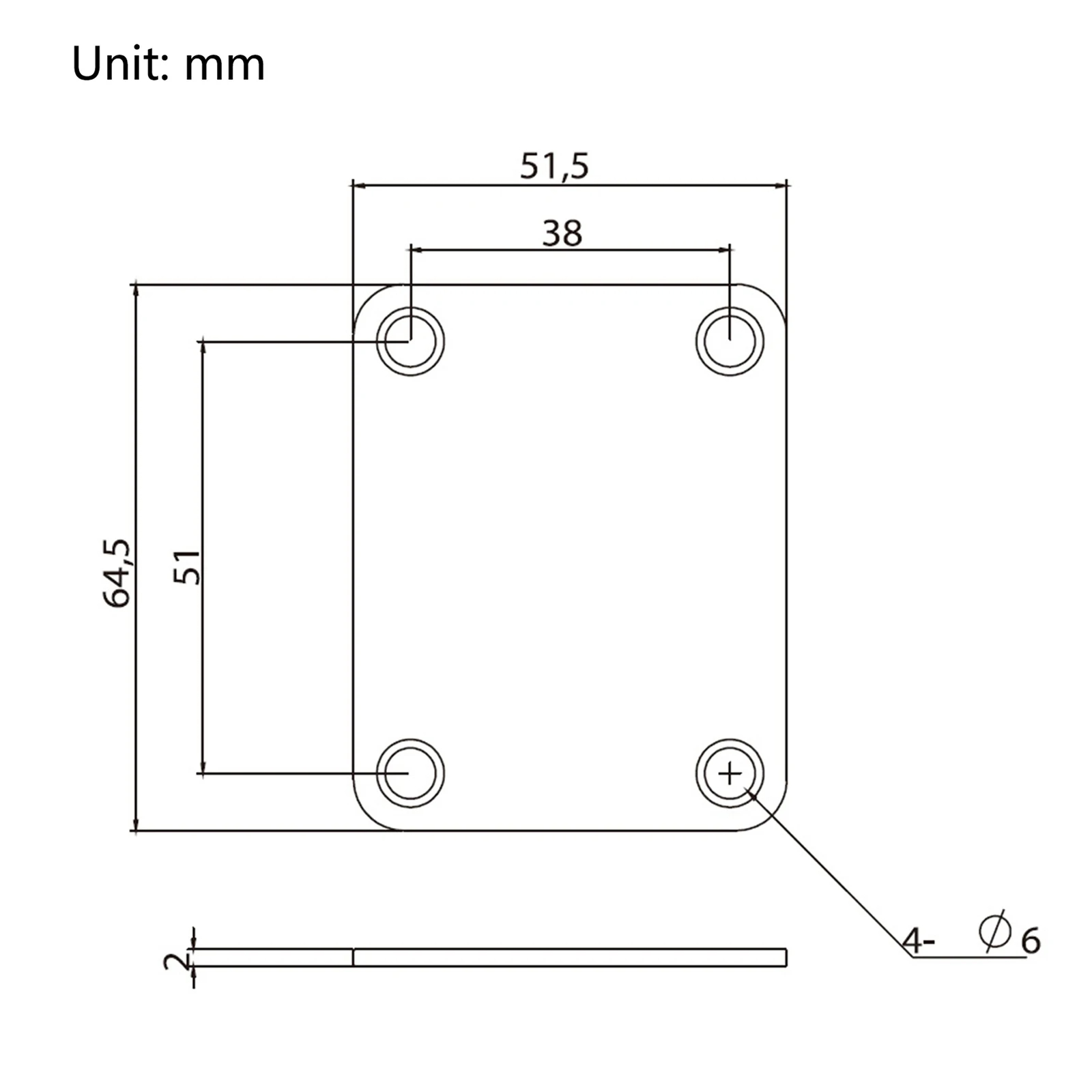 Nekplaten voor elektrische gitaar Vintage-stijl gitaarbeschermer met schroeven, geschikt voor de meeste gitaren, bassen