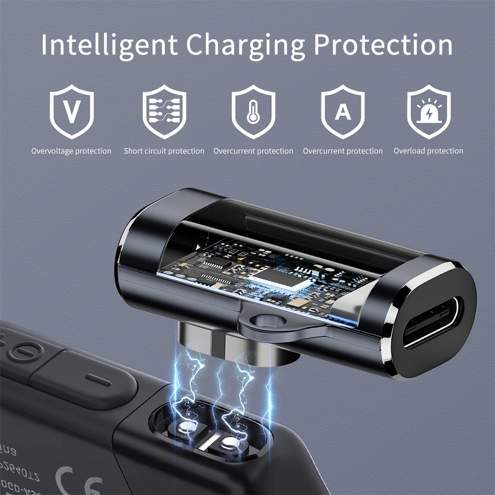 Magnetische oplader Type-C oplaadadapter voor After Shokz AS800 S810 AS803 OpenRun Pro Mini OpenComm beengeleidingshoofdtelefoon