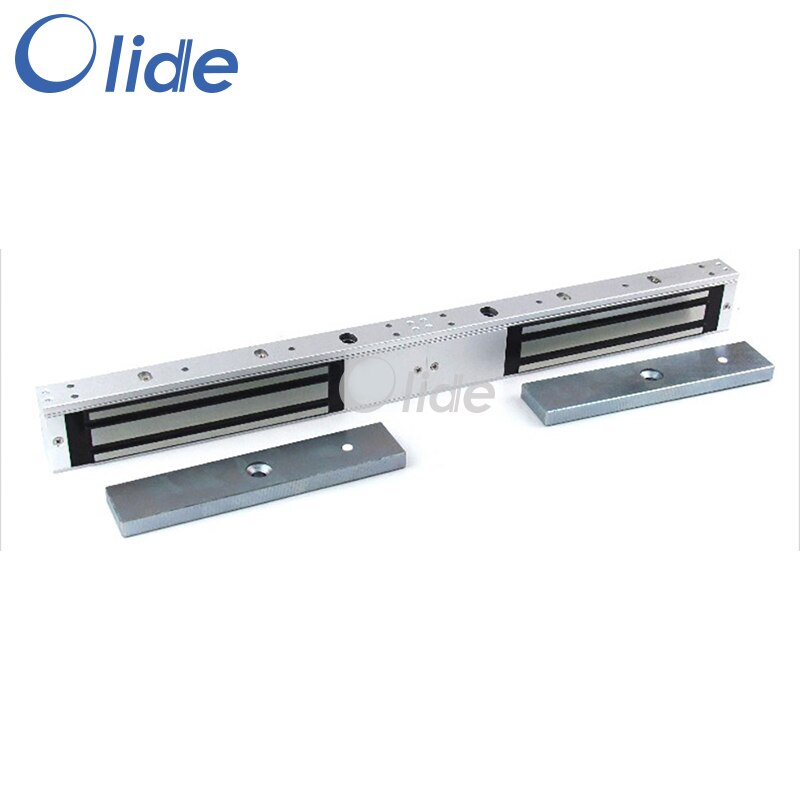 Max 280kg Door Weight DC12V Magnetic Lock For Double Swing Door Have Feedback Signal