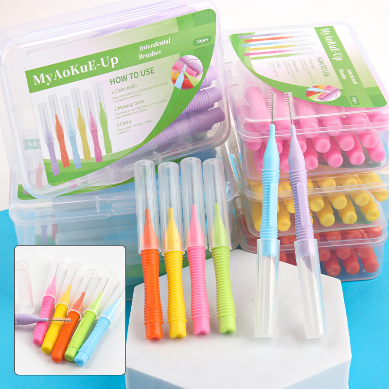 20 piezas Pro herramientas desechables para pestañas, microcepillos flexibles para maquillaje de cejas, artículos esenciales para salón, Kit de belleza higiénico