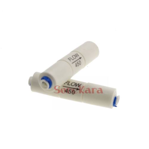 Flow RO Restrictor Flow 450 ML about 1:3 With 1/4" Fitting Reverse Osmosis