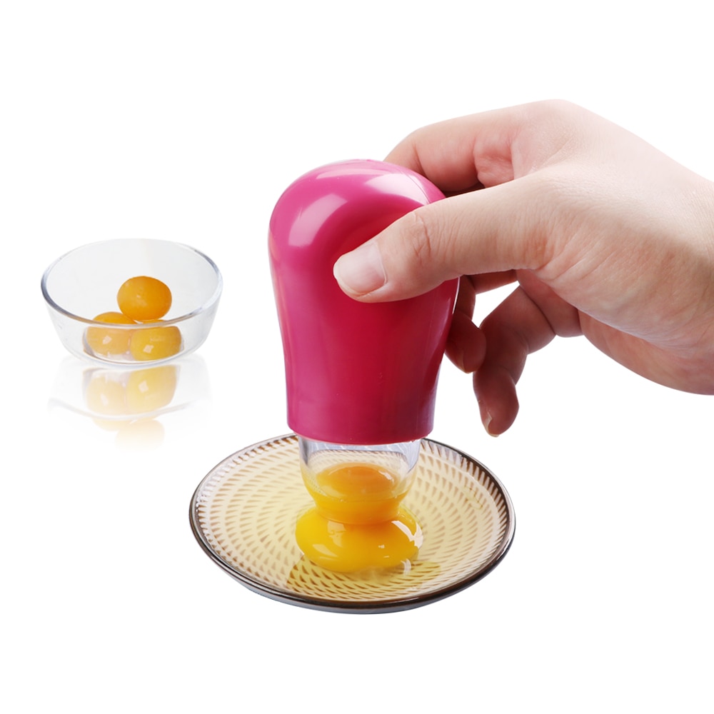 NICEYARD Kitchen Accessories Egg Separator Kitchen Tools Gadgets PVC Yolk Suction Egg Dividers