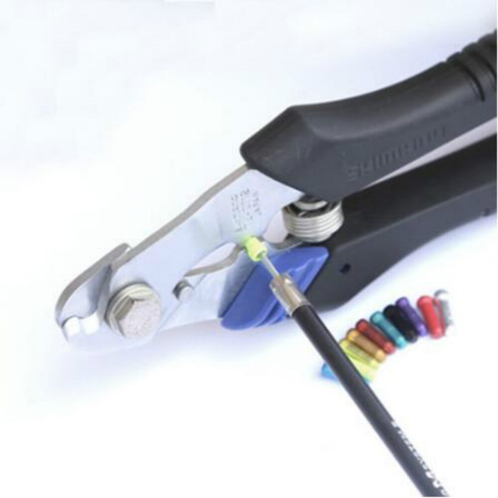 50Pcs Bicycle Cable and Housing Aluminum Bicycle Gear Rod Cable Head Crimping Mountain Bike Brake Cable Core Cover Bicycle Parts