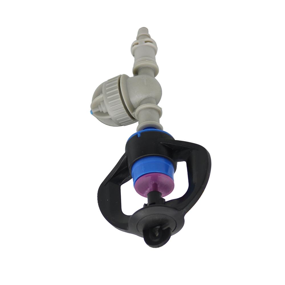 Hanging Rotary micro-nozzle Greenhouse sprinkler Agriculture Humidifying cooling Atomizing Sprinkler sprayer 5 Sets