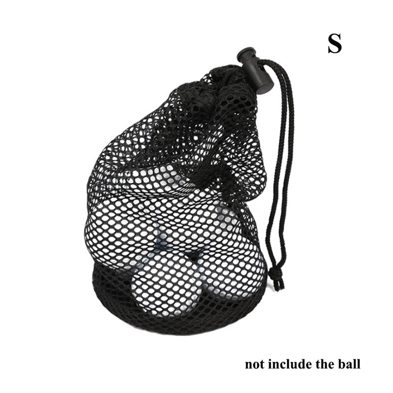Golf Ball Mesh Bags Multipurpose Drawstring Sack Durable Nylon Mesh Storage Bags Mesh Bags Shopping Bags: A