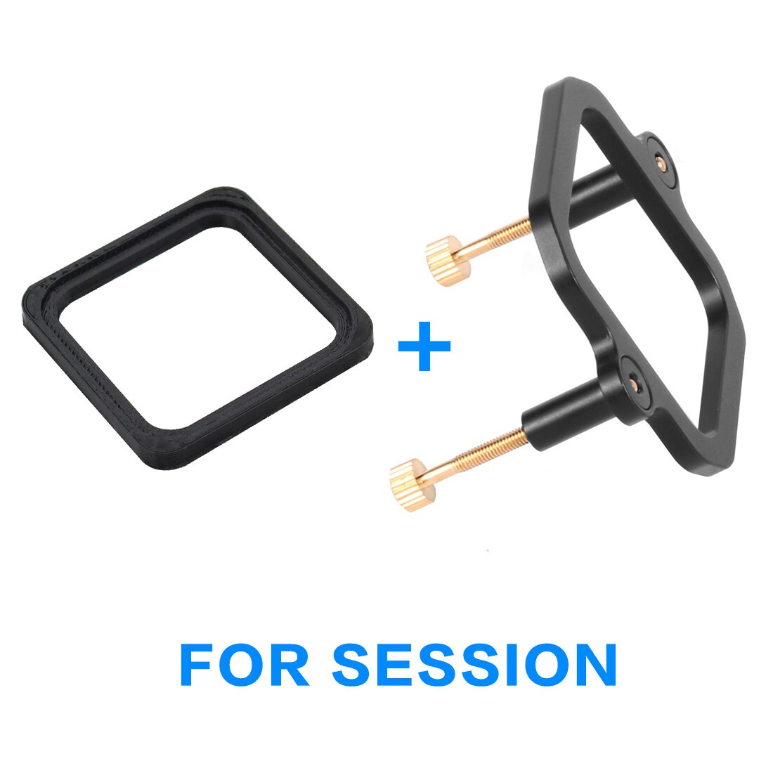 Cámara Gimbal Mount adaptador de interruptor placa con bola de cabeza para la Gopro Hero 7/6/5/4 sesiones deportes Cam para Osmo Zhiyun Feiyu: Adapter for Session