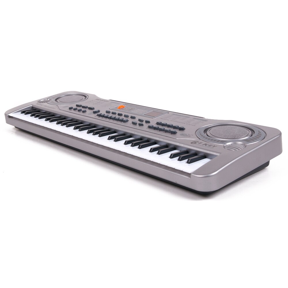 Organe électrique, clavier à musique électronique de 61 touches, avec Microphone, Instrument Musical, outil éducatif préscolaire pour enfants