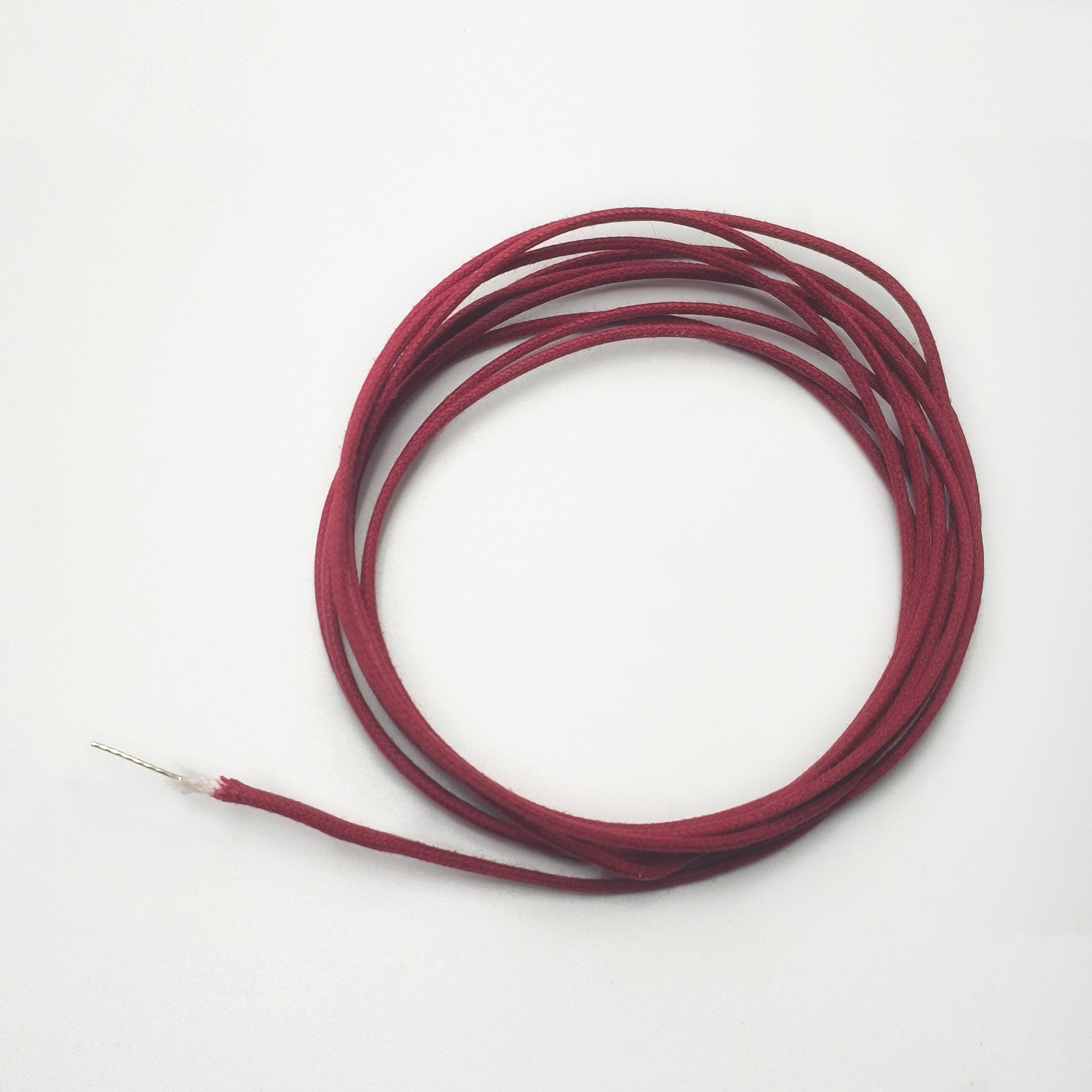 PHRILAM10 Fuß langes, mit Stoff überzogenes E-Gitarren-Bass-Kabel. Kupfer verzinntes Pushback-Gitarrenkabel im Vintage-Stil. 6 Farben erhältlich