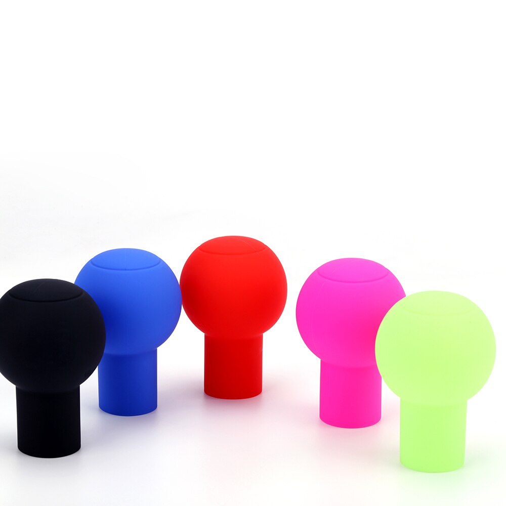 Bouton de changement de vitesse en Silicone rond de voiture couvercle manuel automatique levier antidérapant manette de vitesse boutons étui protecteur bosse bâton Jarket