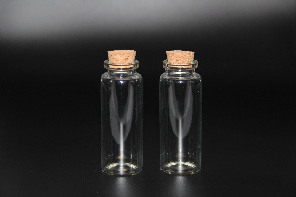 10 stuks 30*80mm 40ml flessen met kurk kleine transparante mini lege glazen flesjes potten container heldere voedselfles huisdecoratie