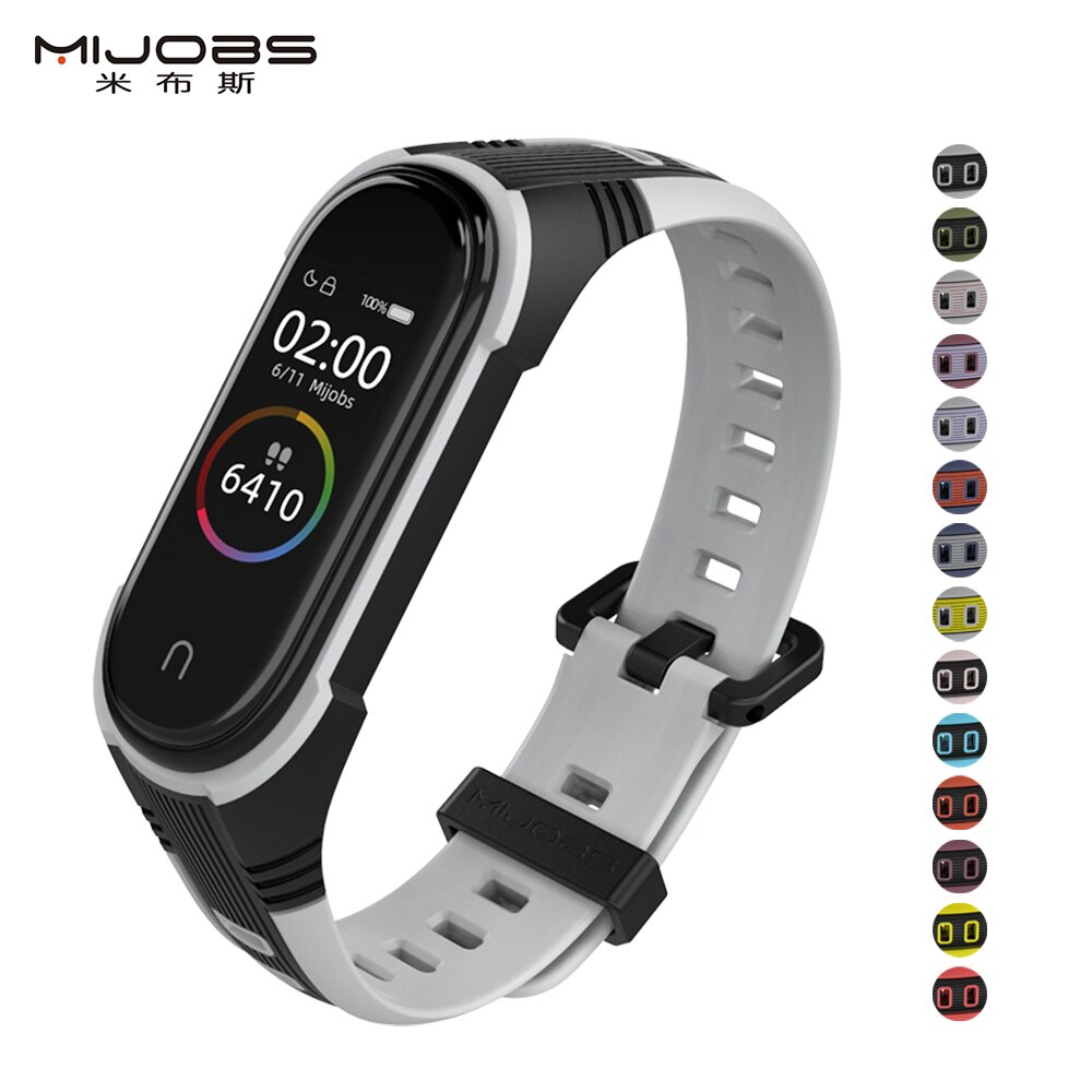 Pulsera para Miband 8 7 6 5 WatchBand para Xiaomi Mi Band 7 5 4 3 pulsera de silicona para Miband 6 7 pulsera NFC Global Band