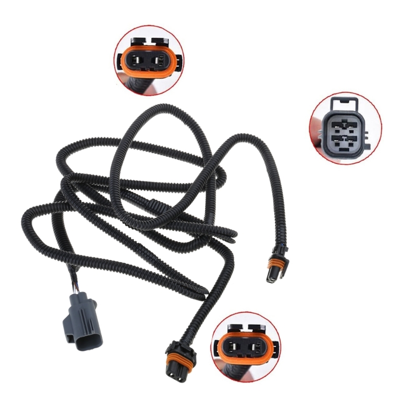 Fog Lamp Wire Assembly Automotive Accessories for 1500 3.6L 5.7L Fog Light Lamp Wiring Harness Replace 68197065AA