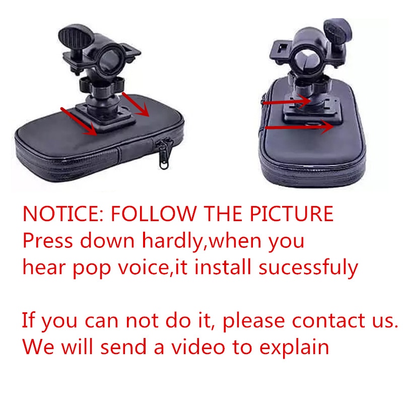 Universal Phone Holder Waterproof Case Bag Bicycle Motorcycle Mount For Bmw Hp2 Megamoto Sport K1200lt K1300gt K1300r K1300s